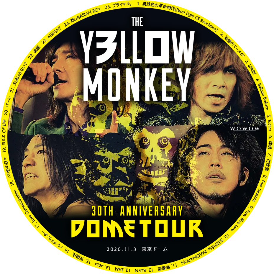 THE YELLOW MONKEY 30th Anniversary DVD cutacut.com